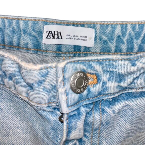 NWT Zara denim crop top - Picture 4 of 4
